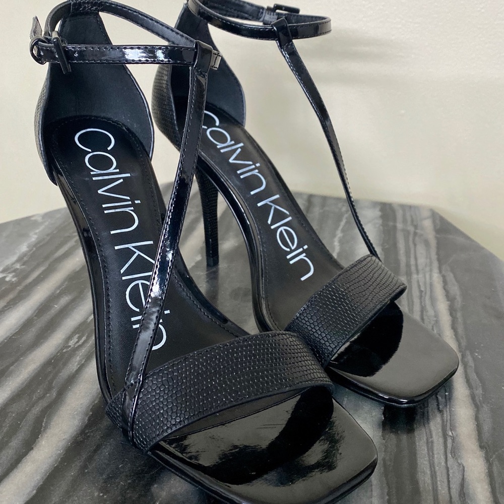 Calvin Klein Strappy Heeled Sandal
